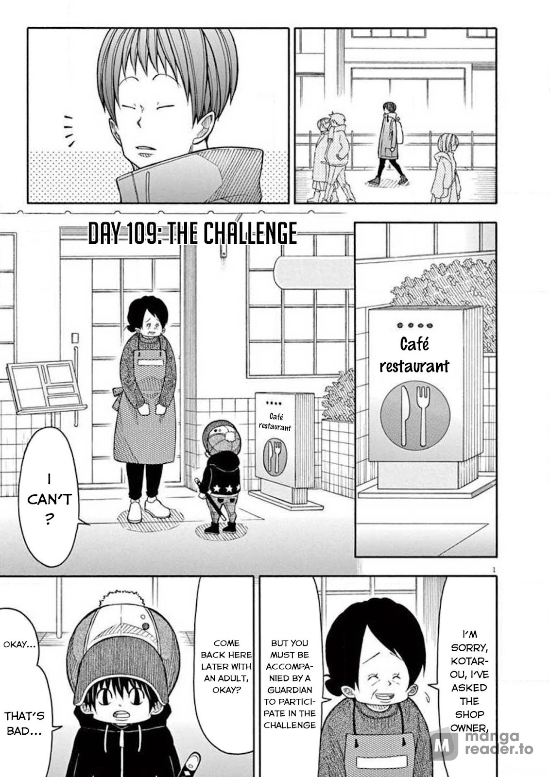 Kotaro Lives Alone, Chapter 109 image 001